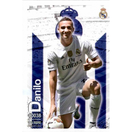 Danilo Real Madrid 38 Las Fichas Quiz Liga 2016 Official Quiz Game Collection