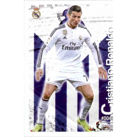 Cristiano Ronaldo Real Madrid 46 Las Fichas Quiz Liga 2016 Official Quiz Game Collection