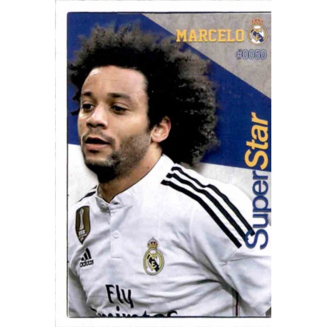 Marcelo Superstar Real Madrid 50 Las Fichas Quiz Liga 2016 Official Quiz Game Collection