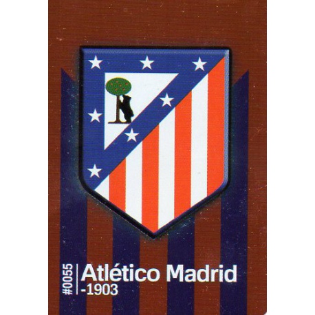 Emblem Atlético Madrid 55 Las Fichas Quiz Liga 2016 Official Quiz Game Collection