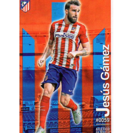 Jesús Gámez Atlético Madrid 59 Las Fichas Quiz Liga 2016 Official Quiz Game Collection