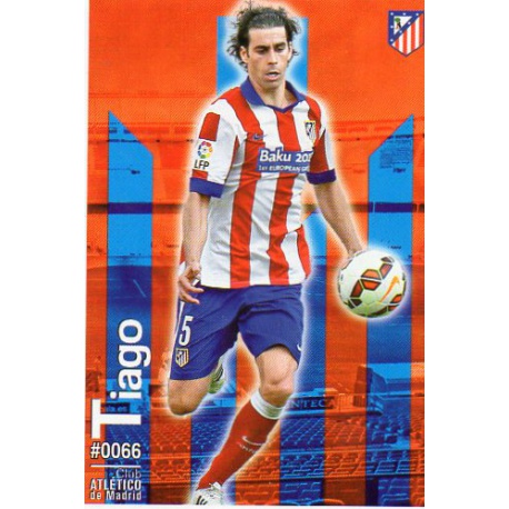 Tiago Atlético Madrid 66 Las Fichas Quiz Liga 2016 Official Quiz Game Collection