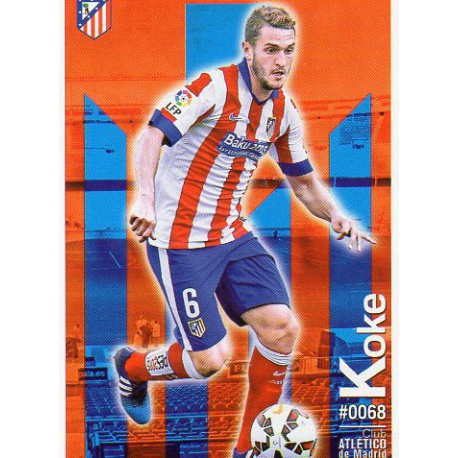 Koke Atlético Madrid 68 Las Fichas Quiz Liga 2016 Official Quiz Game Collection