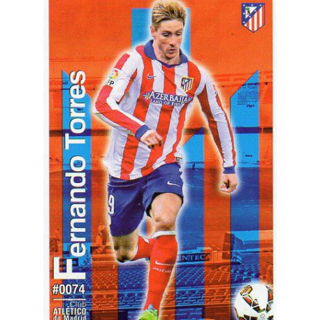 Fernando Torres Atlético Madrid 74 Las Fichas Quiz Liga 2016 Official Quiz Game Collection