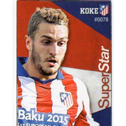 Koke Superstar Atlético Madrid 78 Las Fichas Quiz Liga 2016 Official Quiz Game Collection