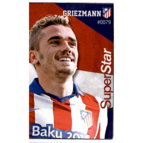 Griezmann Superstar Atlético Madrid 79 Las Fichas Quiz Liga 2016 Official Quiz Game Collection