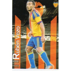 Rubén Vezo Valencia 87 Las Fichas Quiz Liga 2016 Official Quiz Game Collection