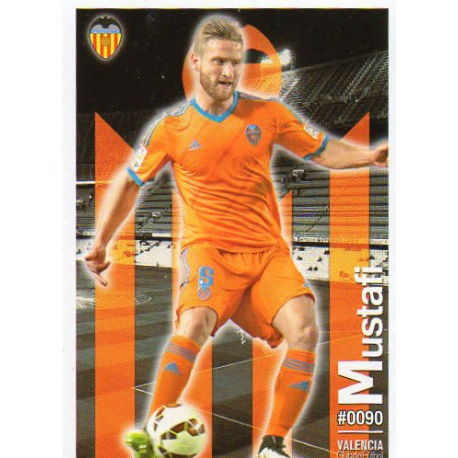 Mustafi Valencia 90 Las Fichas Quiz Liga 2016 Official Quiz Game Collection