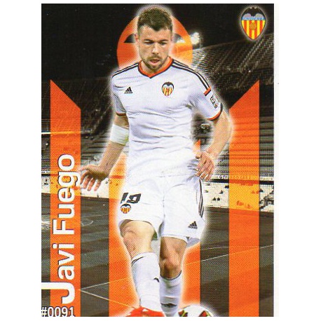 Javi Fuego Valencia 91 Las Fichas Quiz Liga 2016 Official Quiz Game Collection