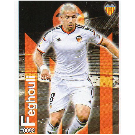 Feghouli Valencia 92 Las Fichas Quiz Liga 2016 Official Quiz Game Collection