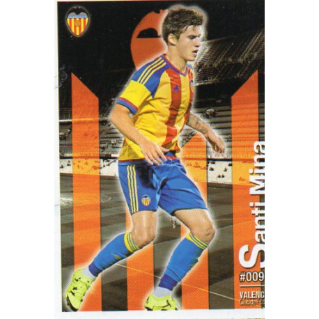 Santi Mina Valencia 96 Las Fichas Quiz Liga 2016 Official Quiz Game Collection