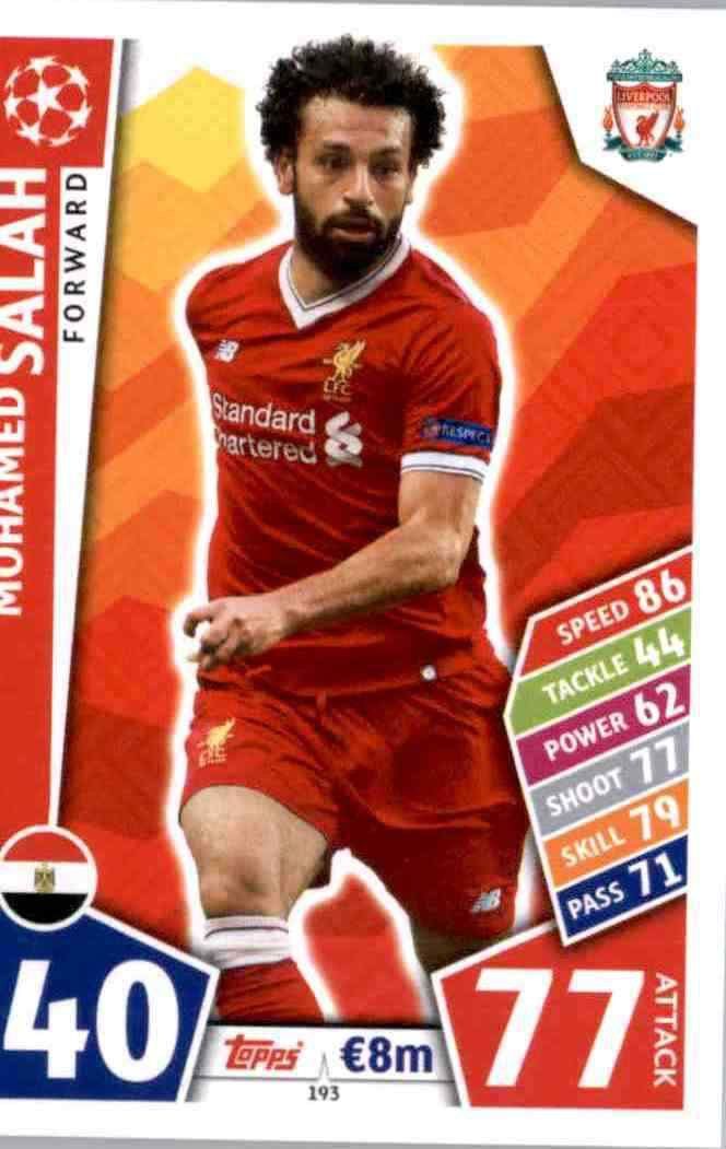 Topps Now Mohamed Mo Salah Liverpool An Impossible Finish card 