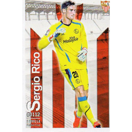 Sergio Rico Sevilla 112 Las Fichas Quiz Liga 2016 Official Quiz Game Collection