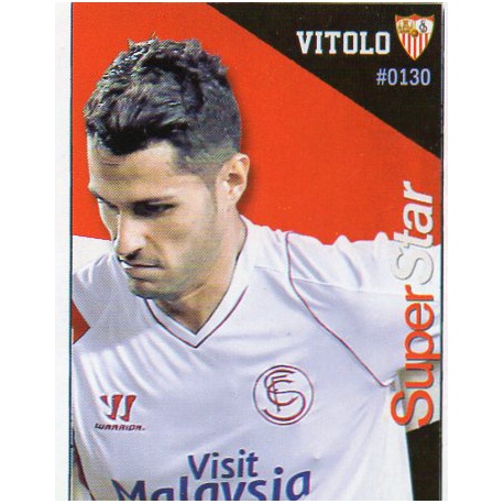 Vitolo Superstar Sevilla 130 Las Fichas Quiz Liga 2016 Official Quiz Game Collection