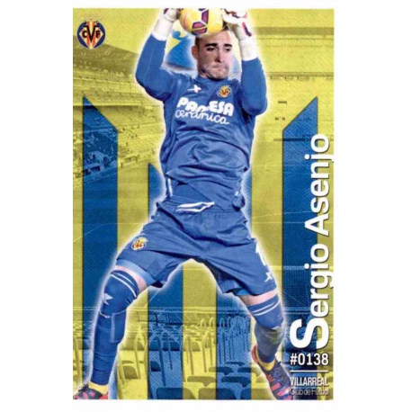 Sergio Asenjo Villarreal 138 Las Fichas Quiz Liga 2016 Official Quiz Game Collection