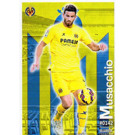 Musacchio Villarreal 142 Las Fichas Quiz Liga 2016 Official Quiz Game Collection