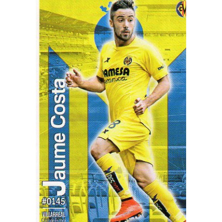 Jaume Costa Villarreal 145 Las Fichas Quiz Liga 2016 Official Quiz Game Collection