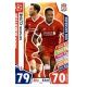 Andrew Robertson - Nathaniel Clyne - Defensive Duo Liverpool 198 Match Attax Champions 2017-18