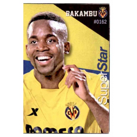 Bakambu Superstar Villarreal 162 Las Fichas Quiz Liga 2016 Official Quiz Game Collection