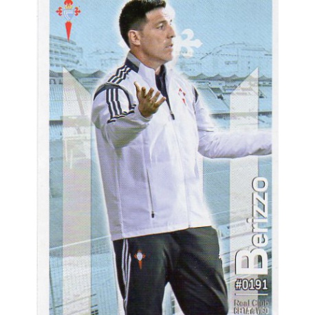 Berizzo Celta 191 Las Fichas Quiz Liga 2016 Official Quiz Game Collection