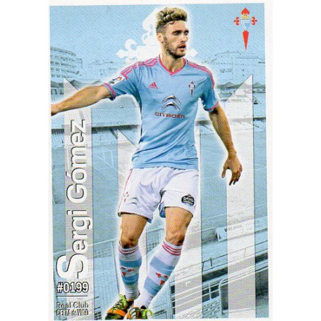 Sergi Gómez Celta 199 Las Fichas Quiz Liga 2016 Official Quiz Game Collection