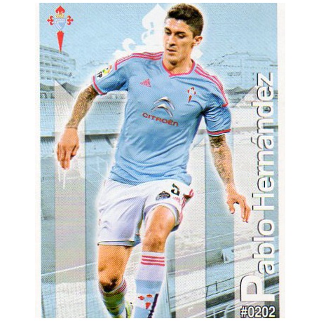 Pablo Hernández Celta 202 Las Fichas Quiz Liga 2016 Official Quiz Game Collection