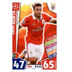 André Horta Benfica 206 Match Attax Champions 2017-18