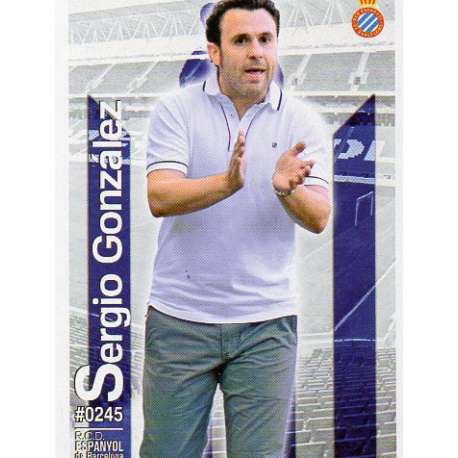 Sergio González Espanyol 245 Las Fichas Quiz Liga 2016 Official Quiz Game Collection