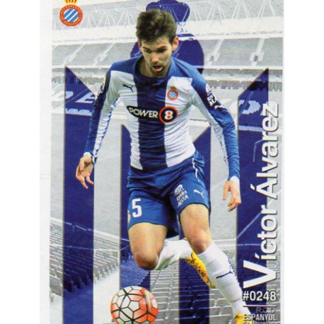 Víctor Álvarez Espanyol 248 Las Fichas Quiz Liga 2016 Official Quiz Game Collection