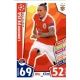Ljubomir Fejsa Benfica 208 Match Attax Champions 2017-18