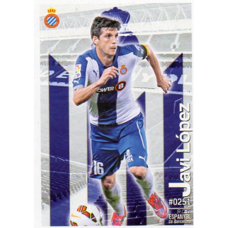 Javi López Espanyol 251 Las Fichas Quiz Liga 2016 Official Quiz Game Collection