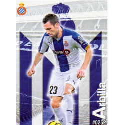 Arbilla Espanyol 252 Las Fichas Quiz Liga 2016 Official Quiz Game Collection