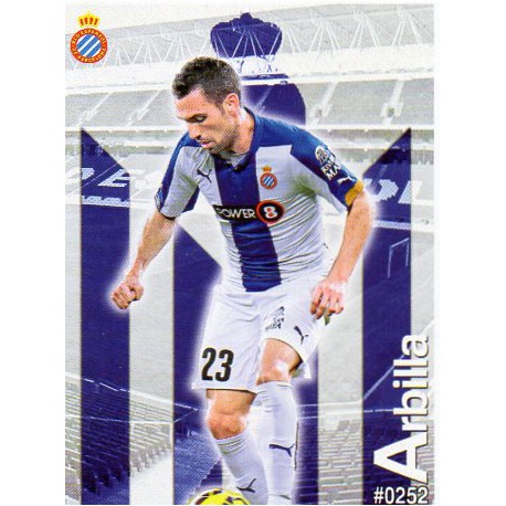 Arbilla Espanyol 252 Las Fichas Quiz Liga 2016 Official Quiz Game Collection
