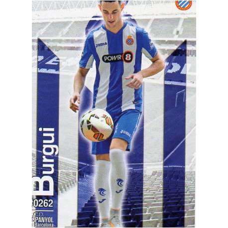 Burgui Espanyol 262 Las Fichas Quiz Liga 2016 Official Quiz Game Collection