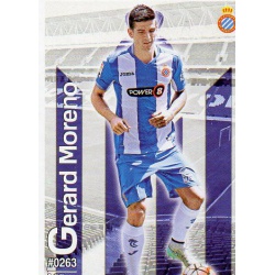 Gerard Moreno Espanyol 263 Las Fichas Quiz Liga 2016 Official Quiz Game Collection