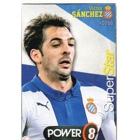 Víctor Sánchez Superstar Espanyol 266 Las Fichas Quiz Liga 2016 Official Quiz Game Collection
