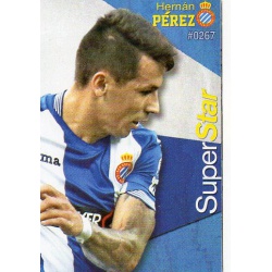 Hernán Pérez Superstar Espanyol 267 Las Fichas Quiz Liga 2016 Official Quiz Game Collection