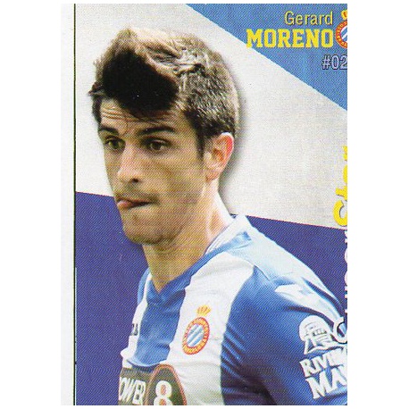 Gerard Moreno Superstar Espanyol 269 Las Fichas Quiz Liga 2016 Official Quiz Game Collection