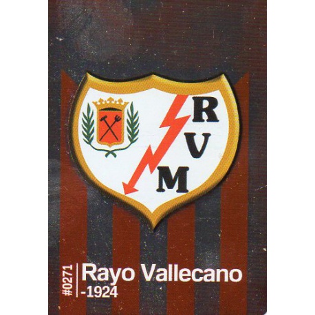 Escudo Rayo Vallecano 271 Las Fichas Quiz Liga 2016 Official Quiz Game Collection