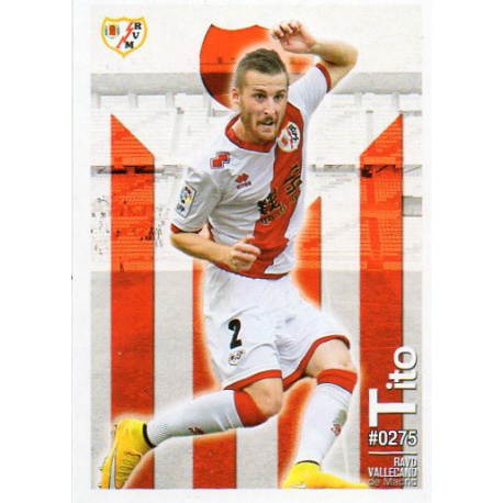 Tito Rayo Vallecano 275 Las Fichas Quiz Liga 2016 Official Quiz Game Collection
