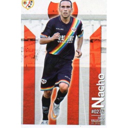 Nacho Rayo Vallecano 276 Las Fichas Quiz Liga 2016 Official Quiz Game Collection