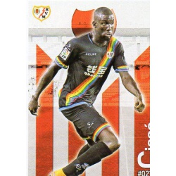 Cissé Rayo Vallecano 279 Las Fichas Quiz Liga 2016 Official Quiz Game Collection