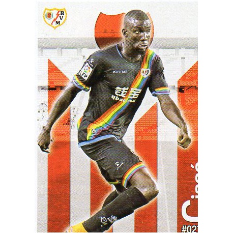 Cissé Rayo Vallecano 279 Las Fichas Quiz Liga 2016 Official Quiz Game Collection