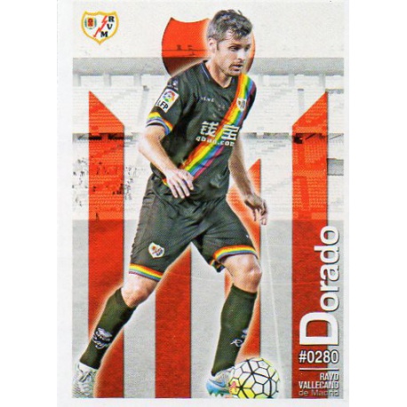 Dorado Rayo Vallecano 280 Las Fichas Quiz Liga 2016 Official Quiz Game Collection