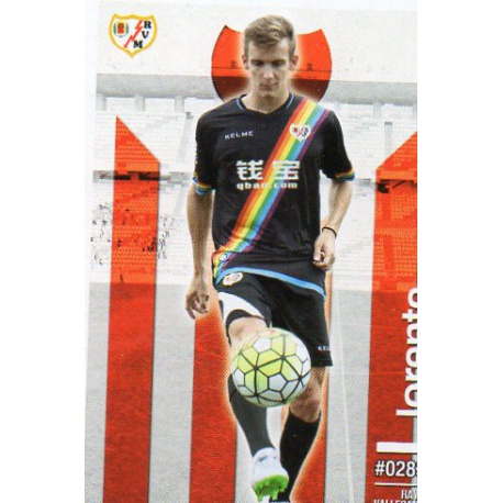 Llorente Rayo Vallecano 283 Las Fichas Quiz Liga 2016 Official Quiz Game Collection