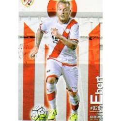 Ebert Rayo Vallecano 287 Las Fichas Quiz Liga 2016 Official Quiz Game Collection