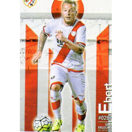 Ebert Rayo Vallecano 287 Las Fichas Quiz Liga 2016 Official Quiz Game Collection
