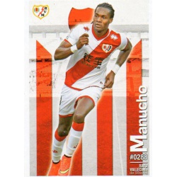 Manucho Rayo Vallecano 288 Las Fichas Quiz Liga 2016 Official Quiz Game Collection