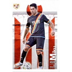 Miku Rayo Vallecano 289 Las Fichas Quiz Liga 2016 Official Quiz Game Collection