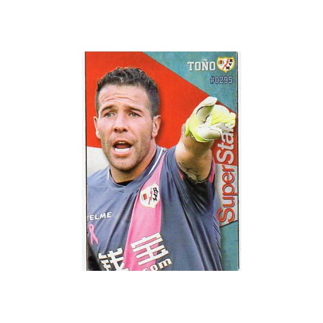 Toño Superstar Rayo Vallecano 295 Las Fichas Quiz Liga 2016 Official Quiz Game Collection